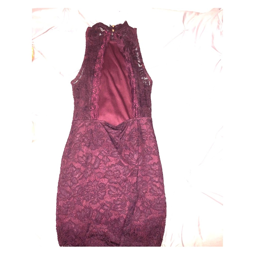 Purple Mini Dress from Akira